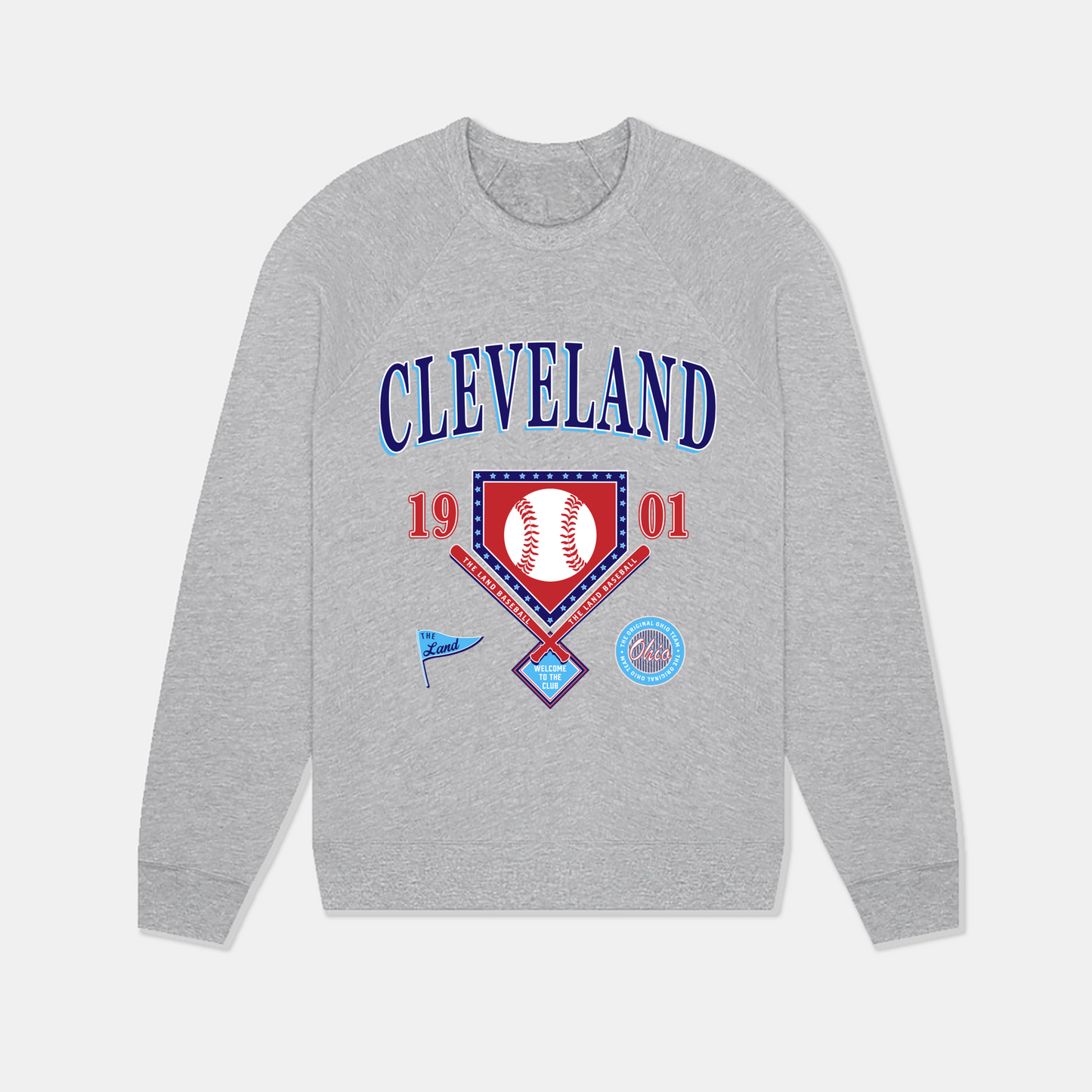 Cleveland Baseball 1901 Crewneck Sweatshirt