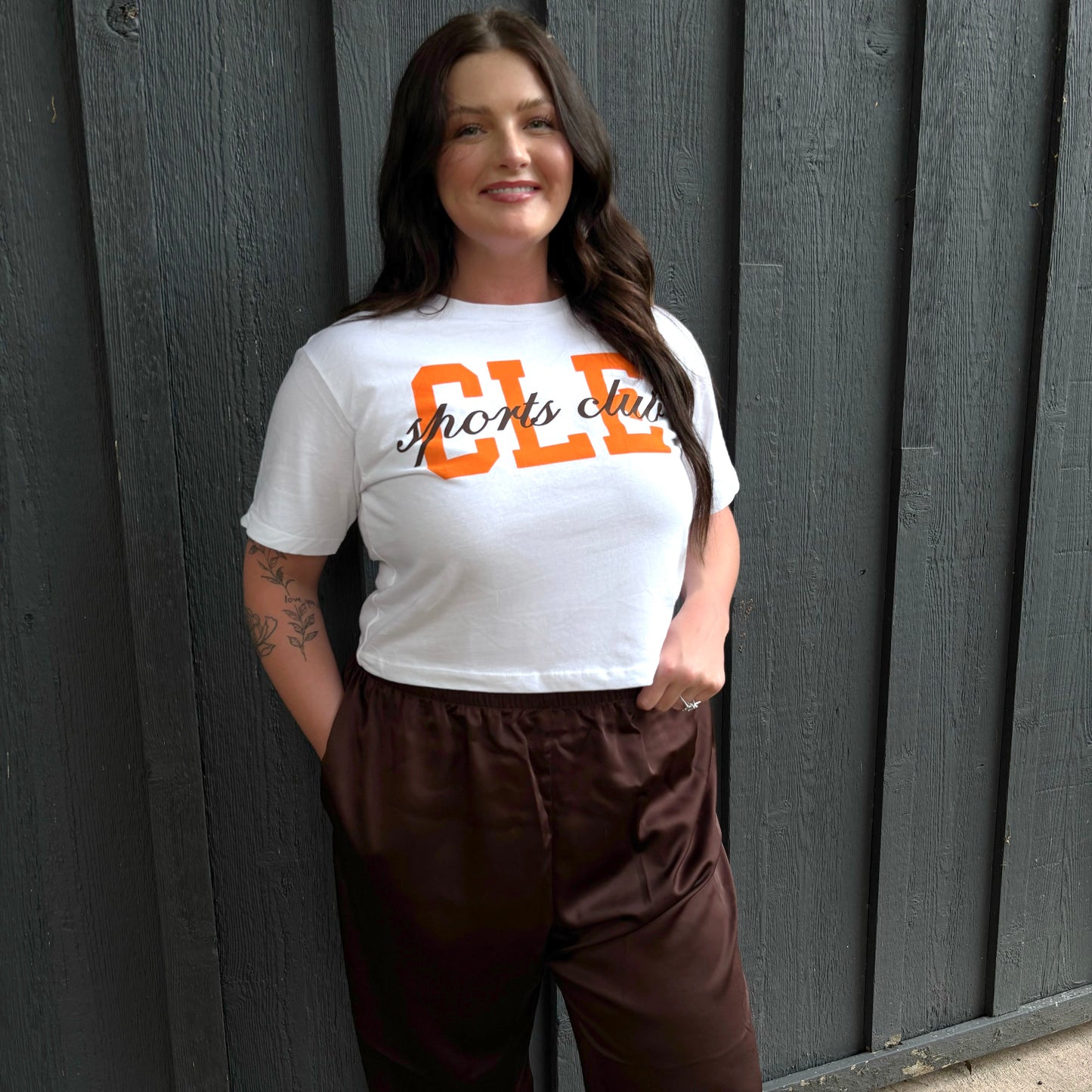 CLE Sports Club Cropped T-shirt