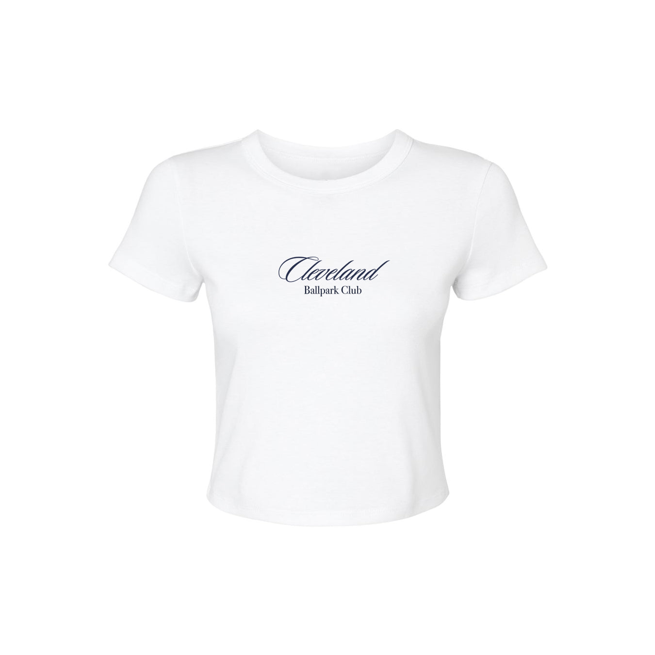 Cleveland Ballpark Club Cropped T-shirt