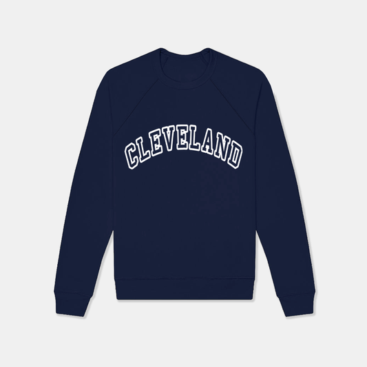 Cleveland College Crewneck - Navy