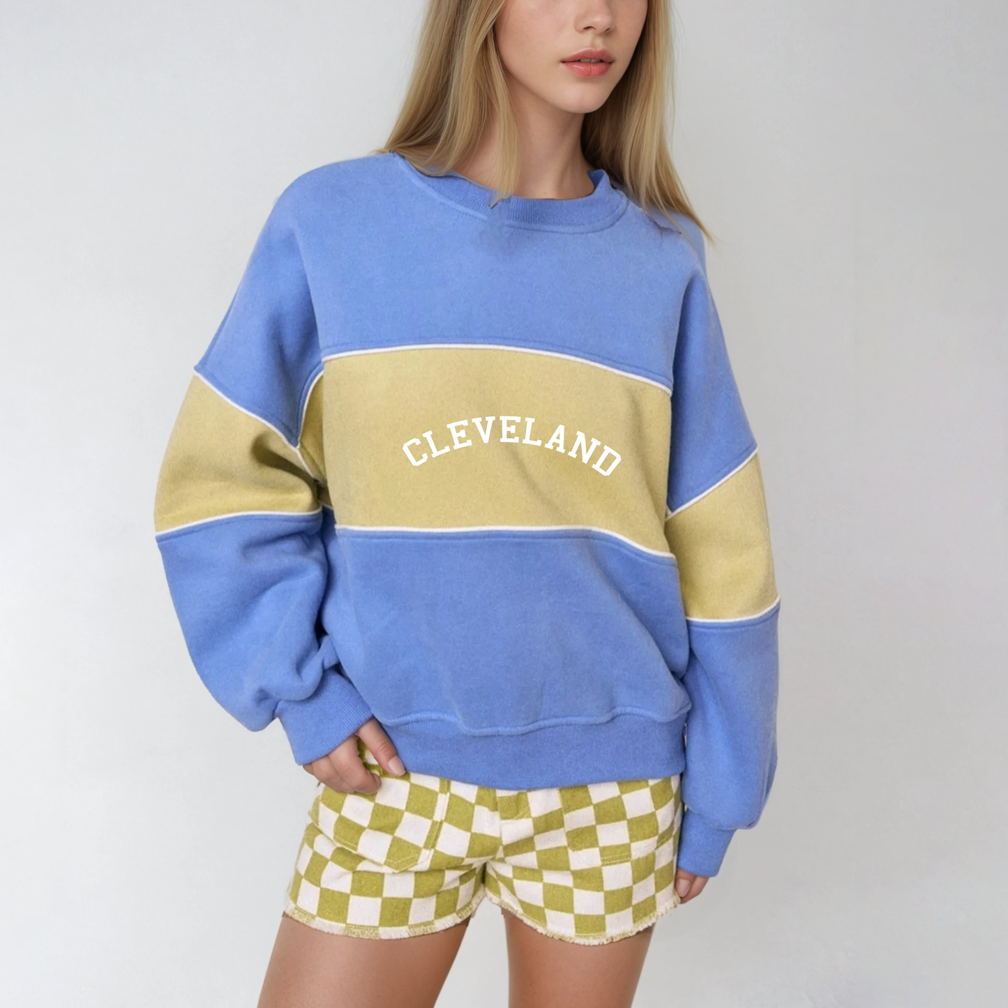 Cleveland Colorblock Summer Pullover - Sunrise