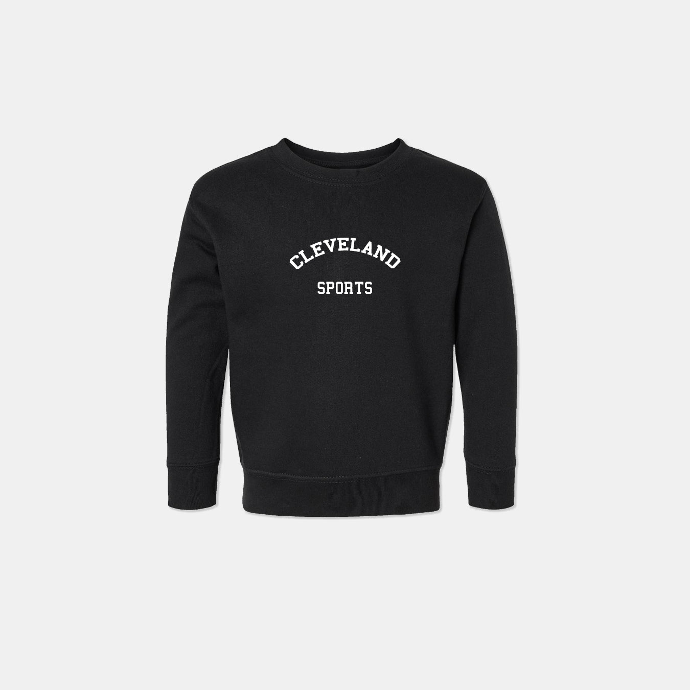 Cleveland Sports Crewneck - Black (Kids)