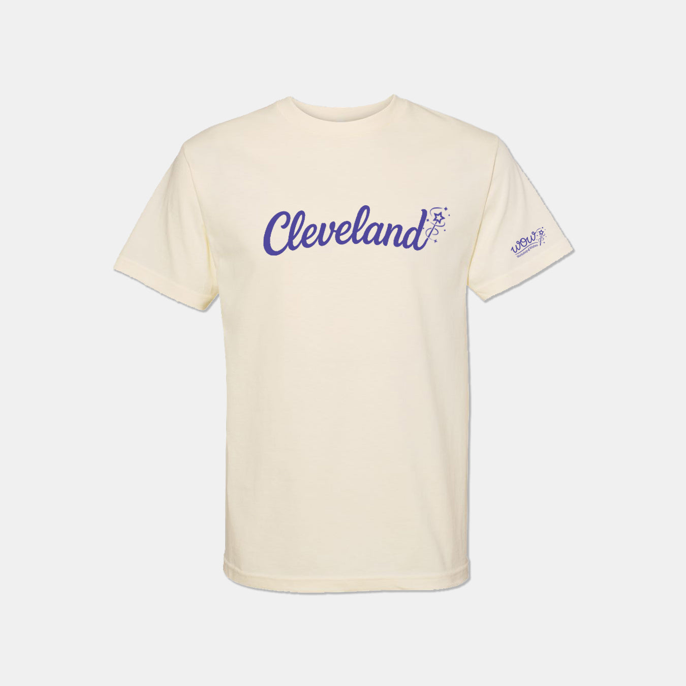 Cleveland WOW T-shirt - Supporting Workshop Of Wishes