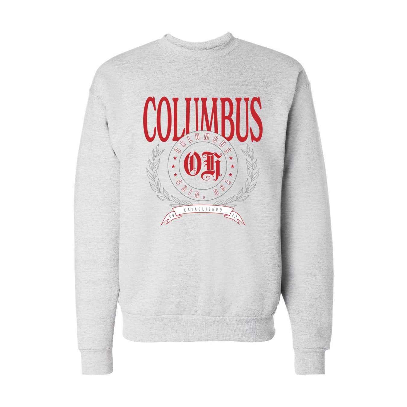 Columbus Vintage-Style Crewneck