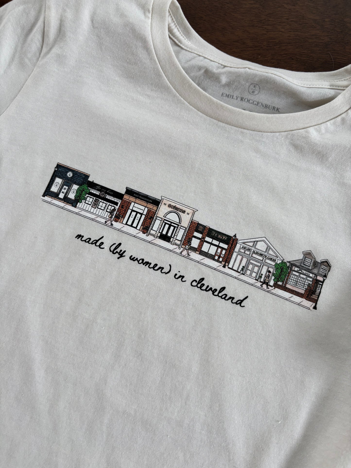 Made (By Women) In Cleveland T-shirt