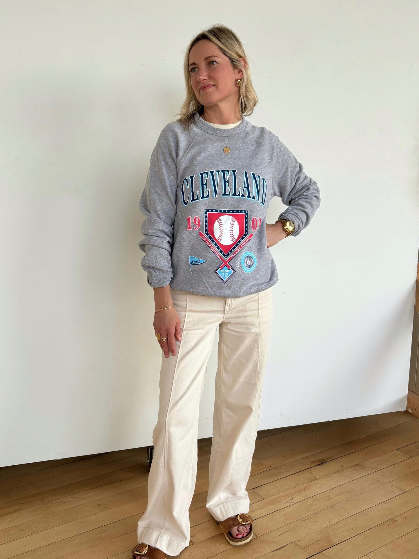 Cleveland Baseball 1901 Crewneck Sweatshirt