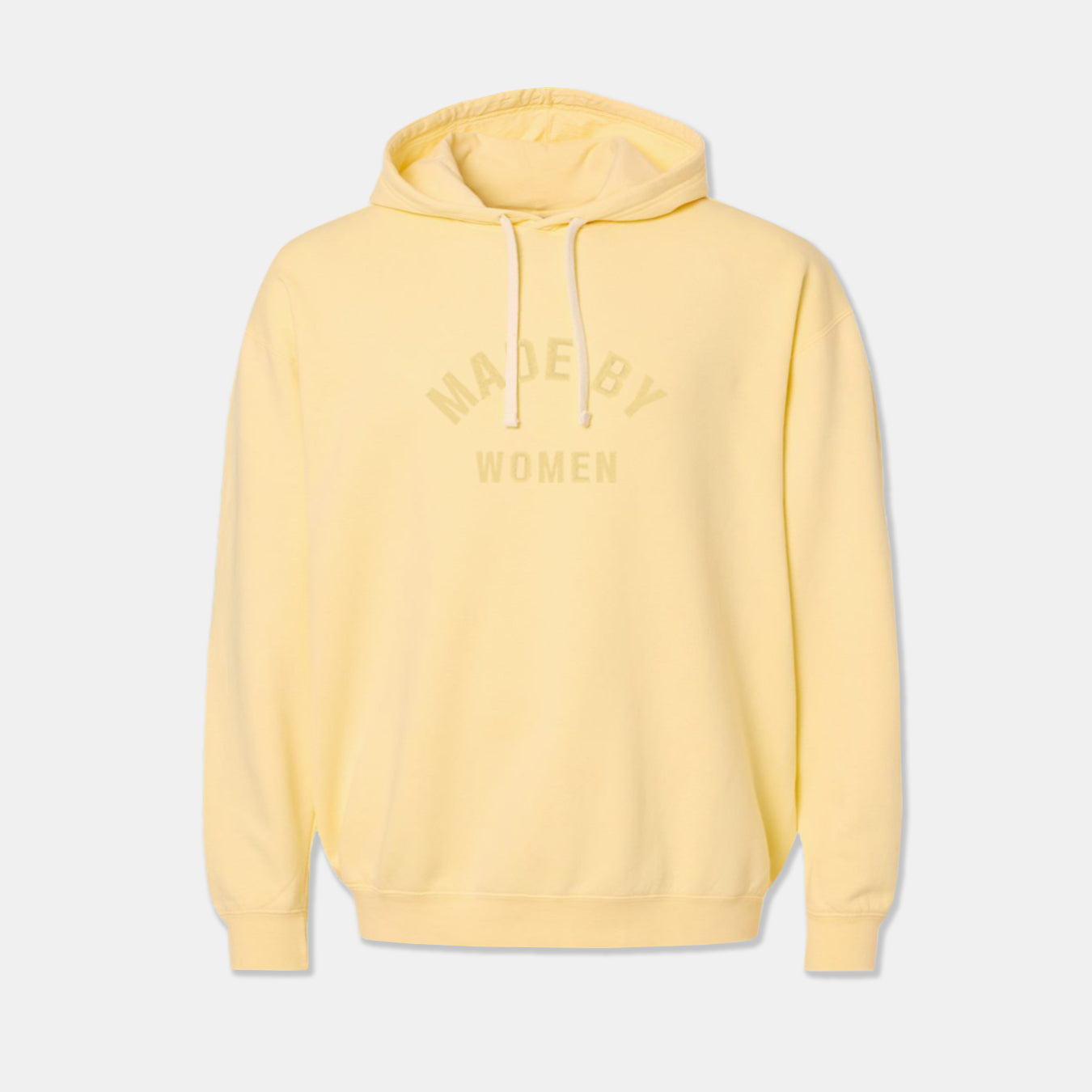 Made By Women Hoodie - Butter Yellow