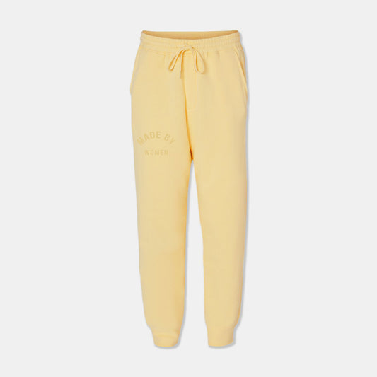 Made By Women Sweatpants - Butter Yellow