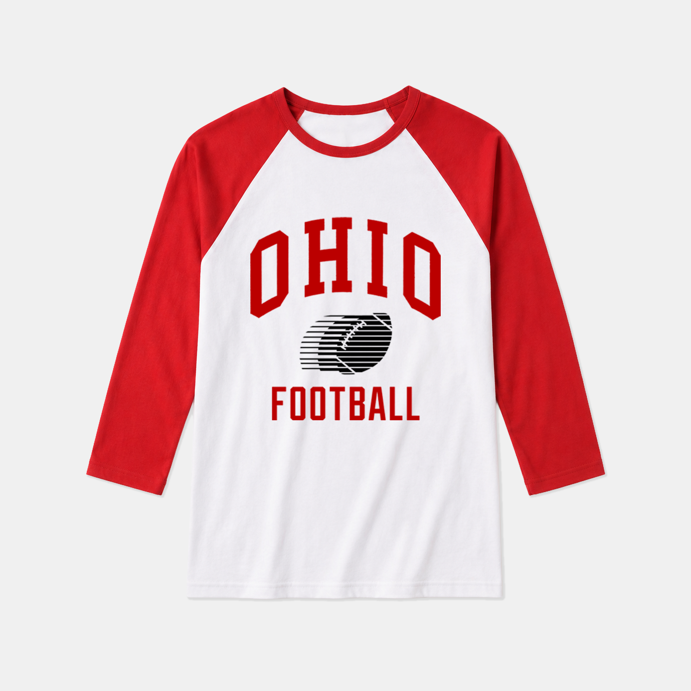Ohio Game Days Baseball Sleeve Tee