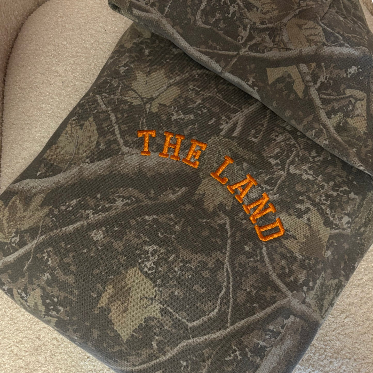 The Land Faded Camo Hoodie
