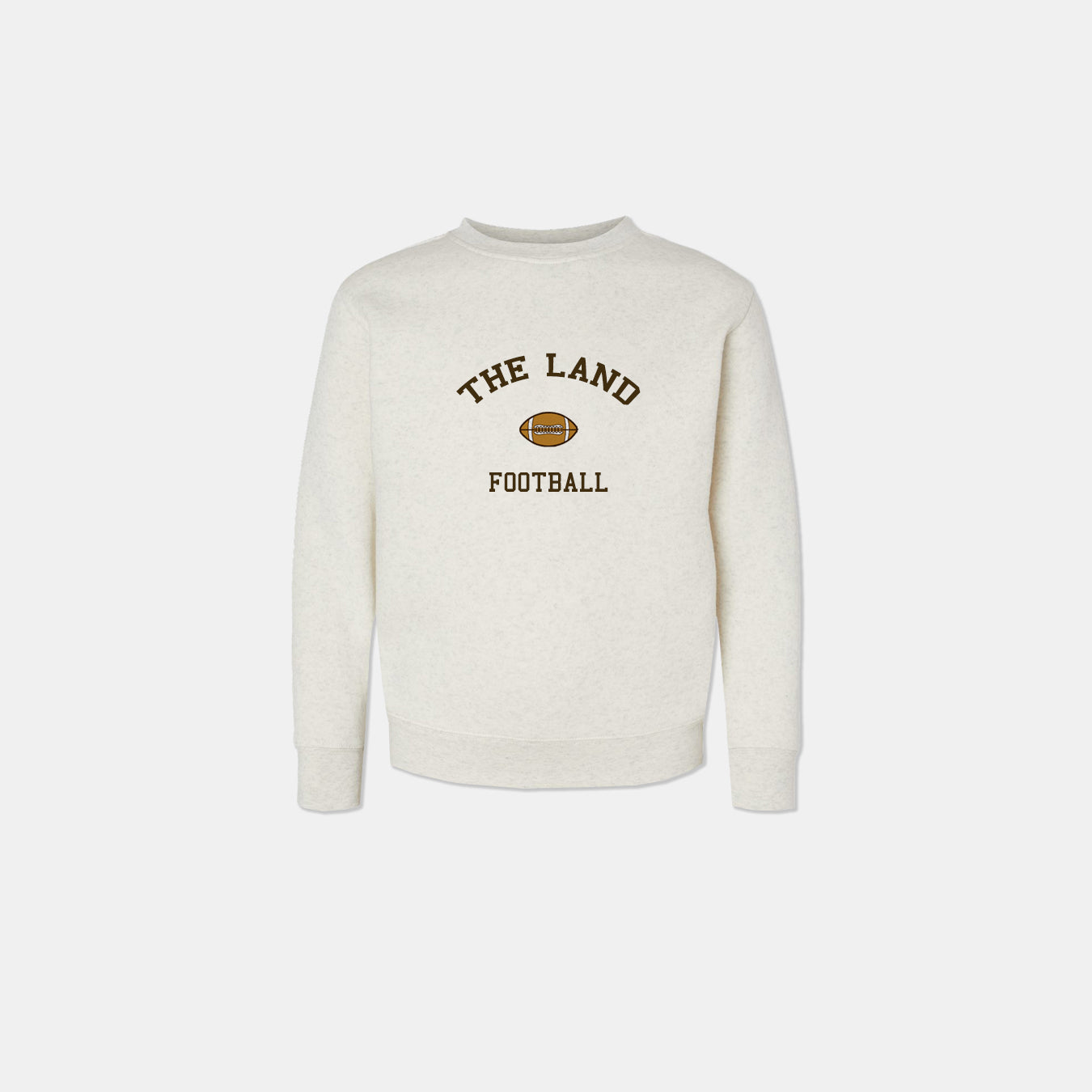 The Land Football Crewneck - Cream (Kids)