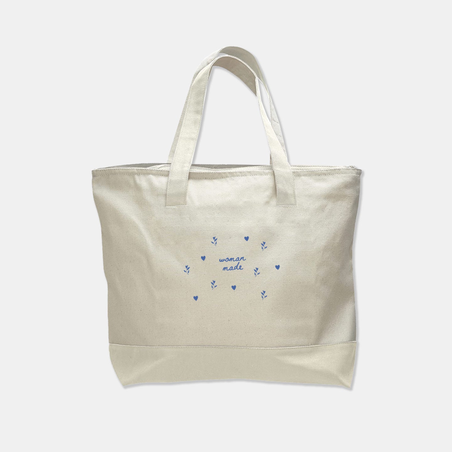 Woman Made Zippered Tote