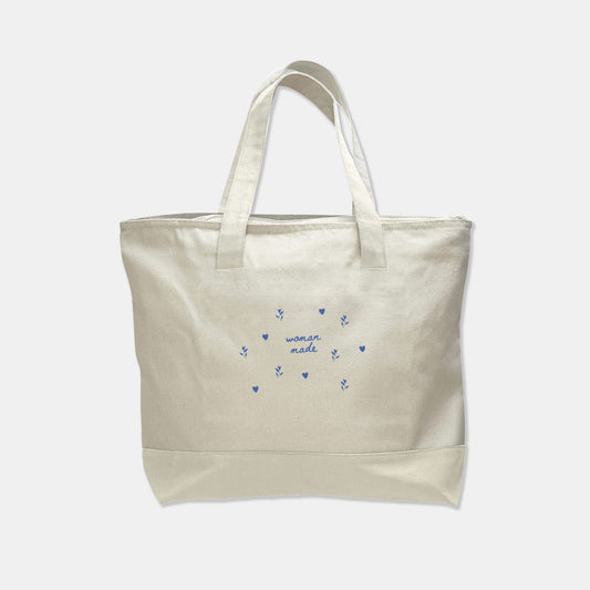 Woman Made Zippered Tote