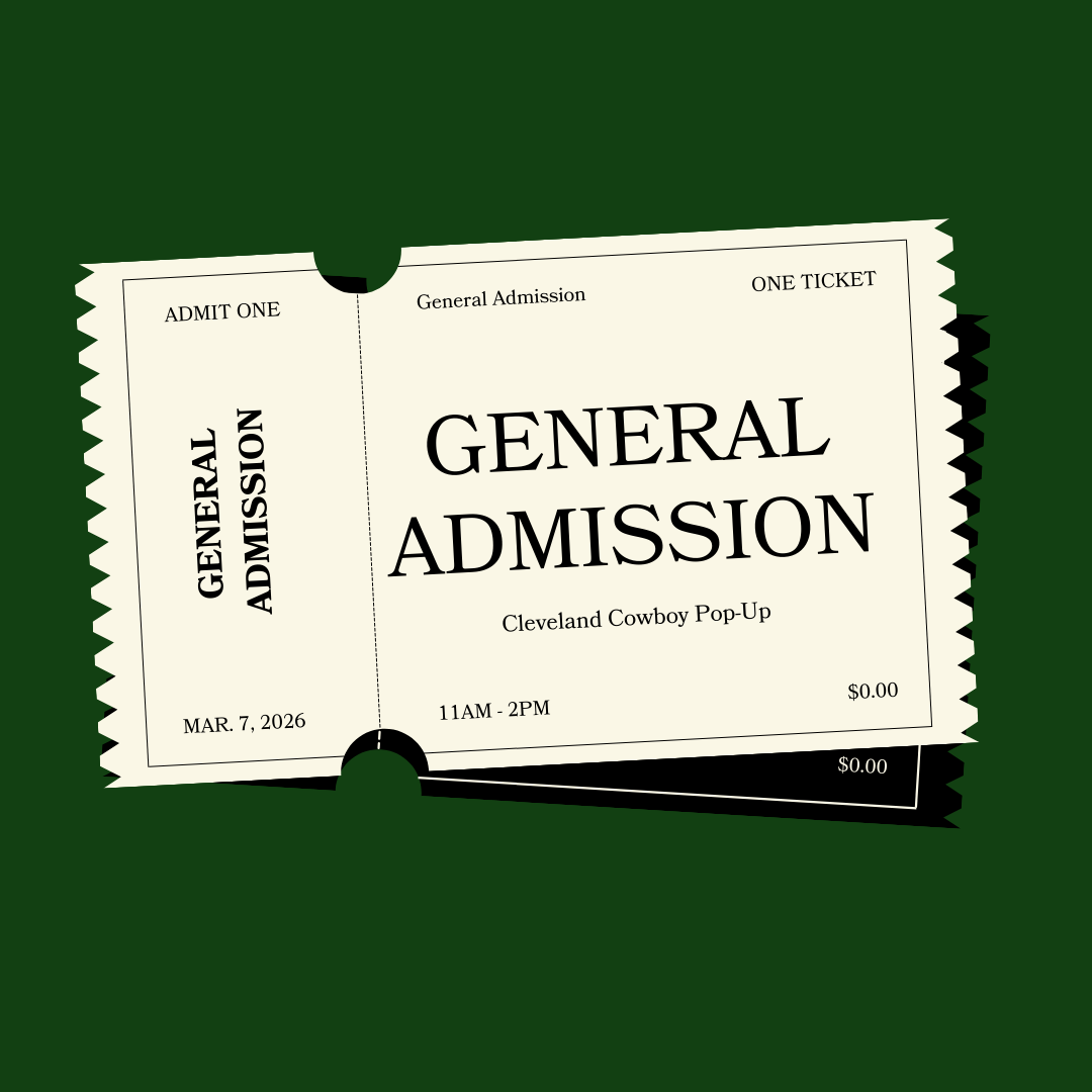 Cleveland Cowboy Pop-Up