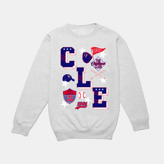 CLE Baseball Varsity Crewneck