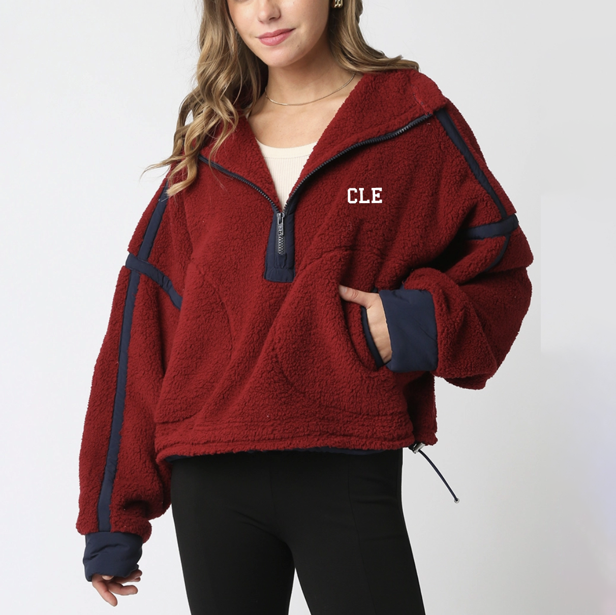 CLE Sherpa Quarter Zip