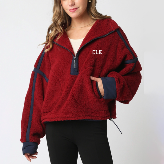 CLE Sherpa Quarter Zip