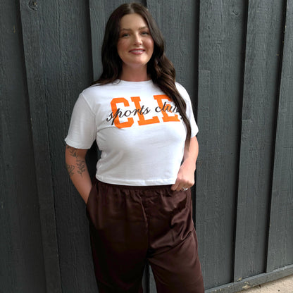 CLE Sports Club Cropped T-shirt