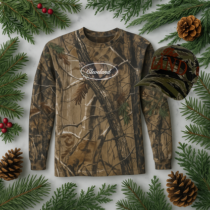 Camo Gift Pack - The Land Camo Long Sleeve + Camo Hat