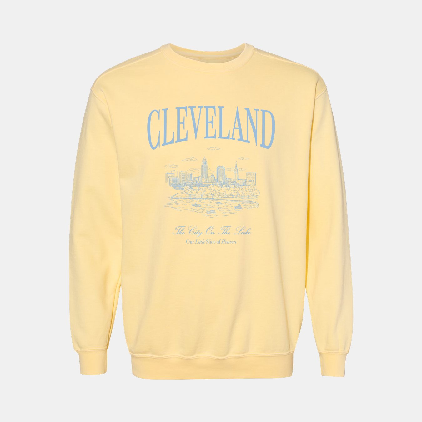 Slice Of Heaven Crewneck - Light Yellow