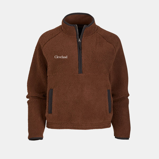 Essential Cleveland Sherpa Pullover - Chocolate