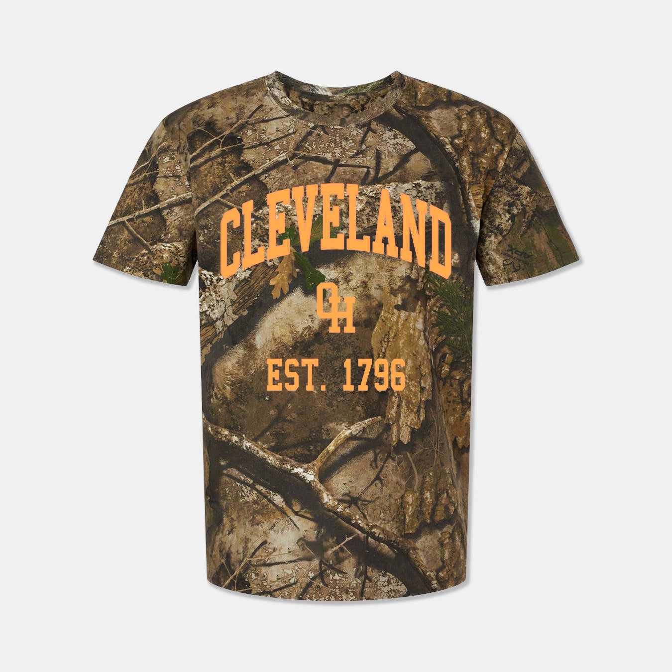 Cleveland OH T-shirt - Camo