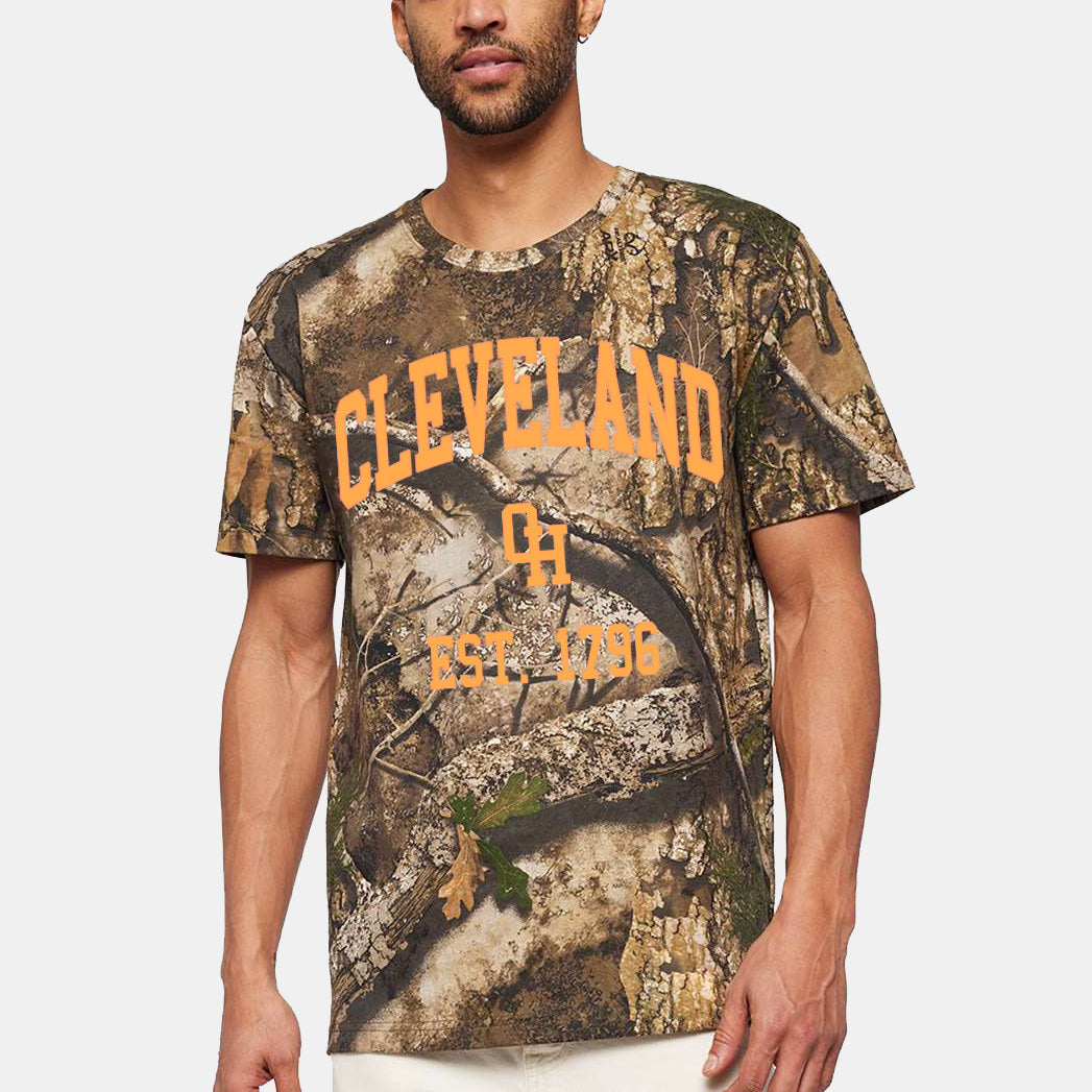 Cleveland OH T-shirt - Camo