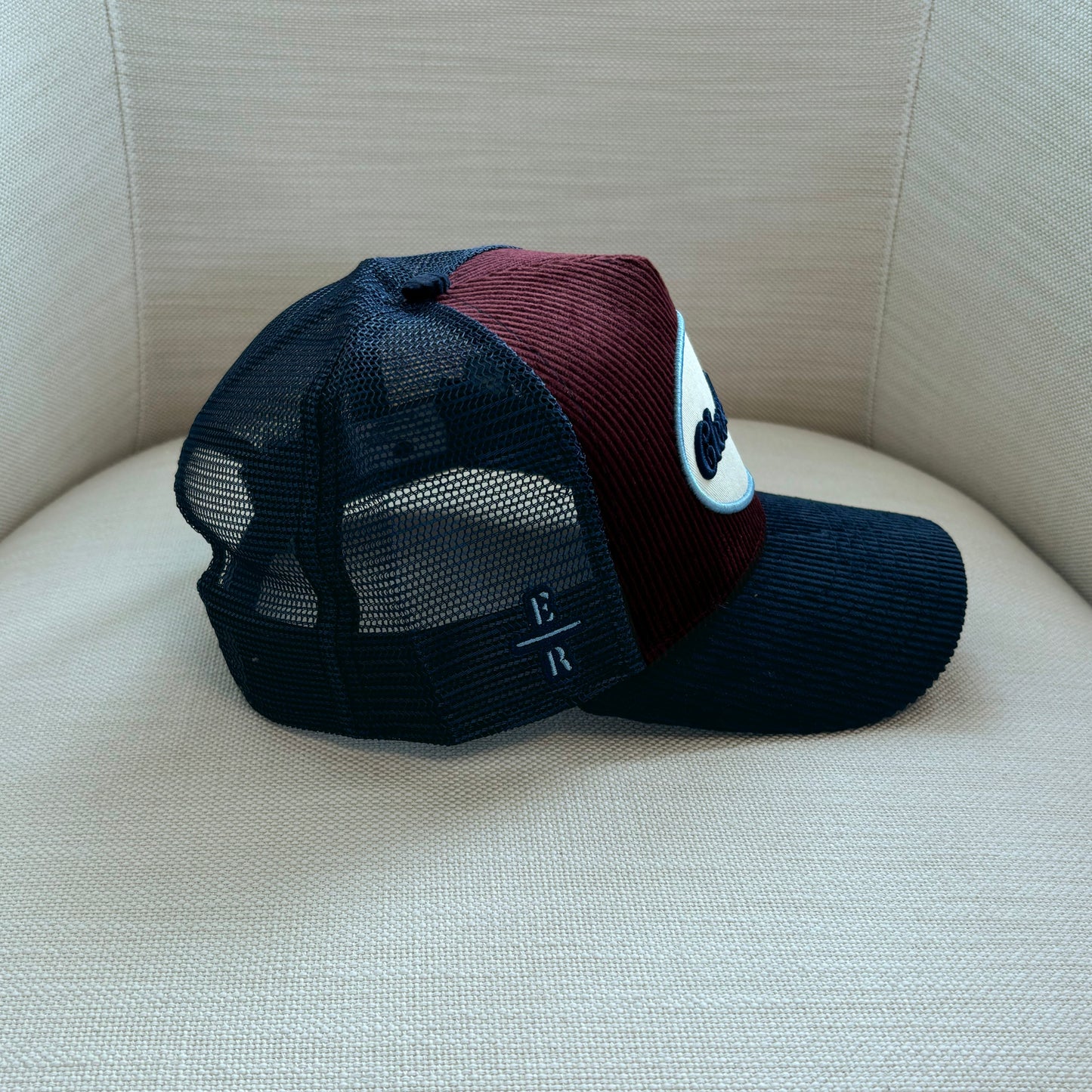 Cleveland Corduroy/Mesh Trucker Hat