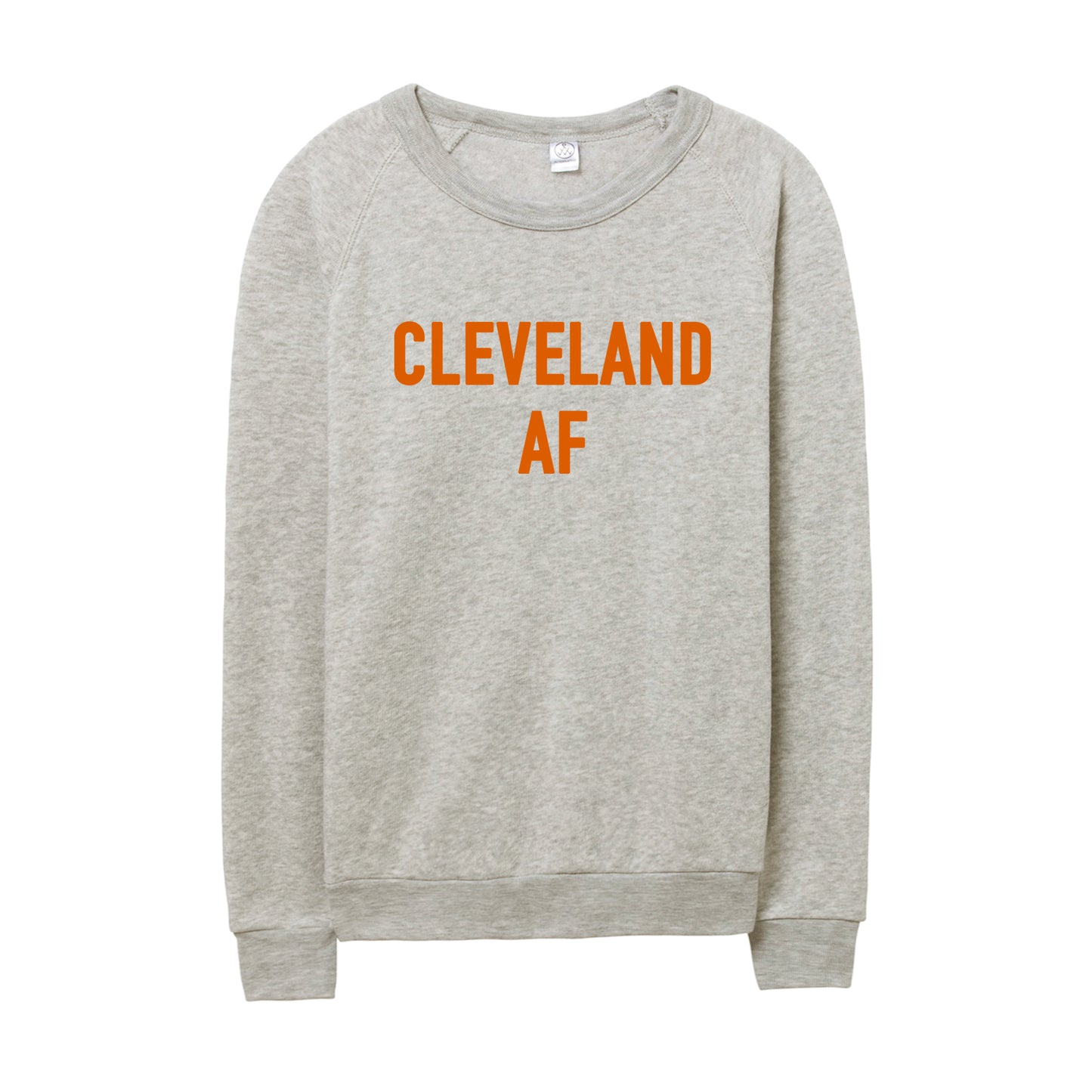 Cleveland AF Crewneck Sweatshirt - Oatmeal Colored