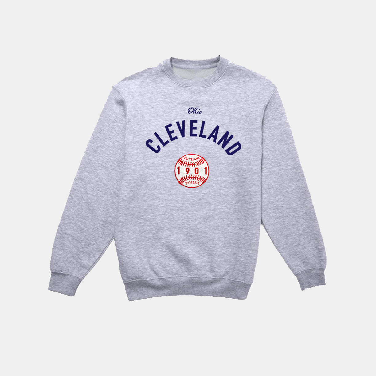 Cleveland Baseball Chenille Crewneck