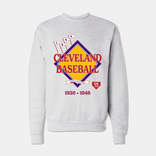 Cleveland Baseball Old School Style Crewneck