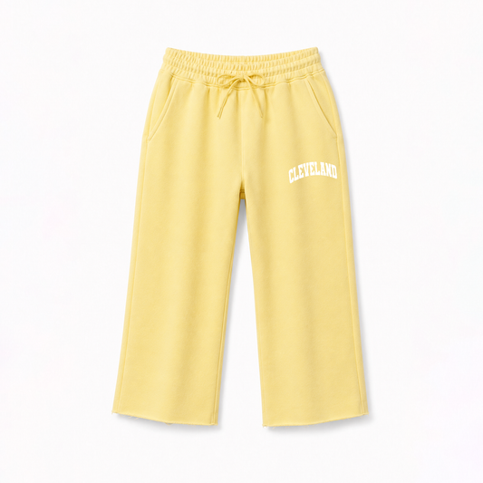 Cleveland Everyday Capri - Faded Yellow
