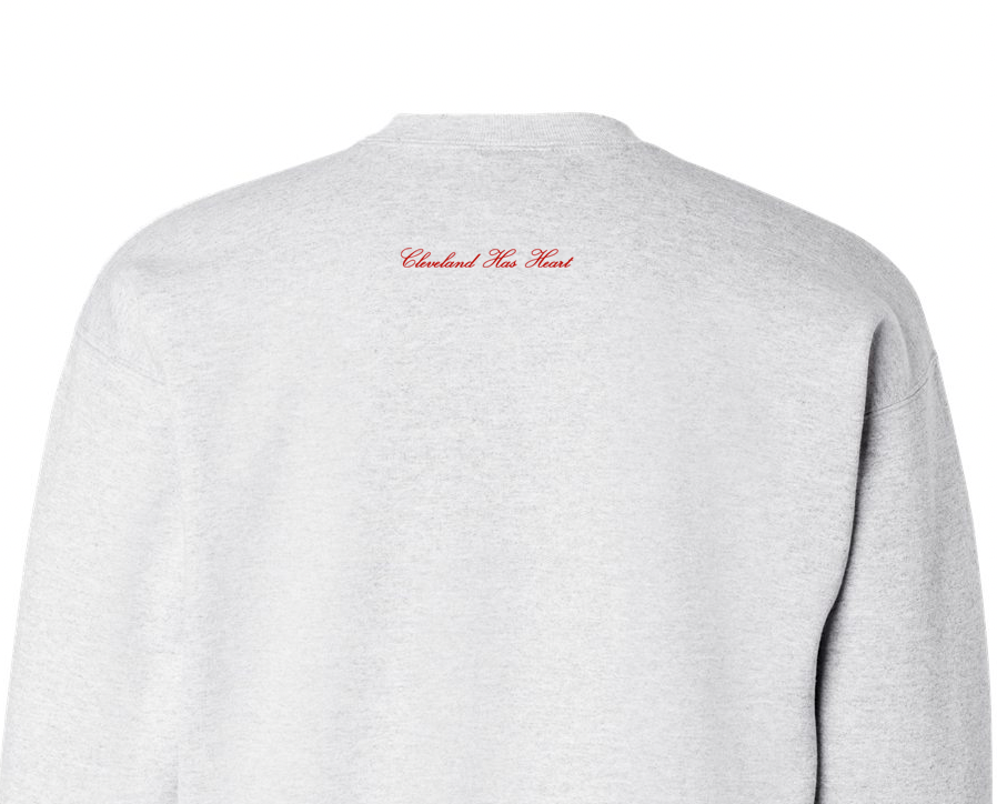 Cleveland Has Heart Crewneck (Benefiting The American Heart Association)