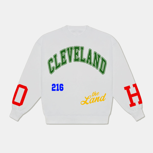 Cleveland Multicolored Crewneck Sweatshirt