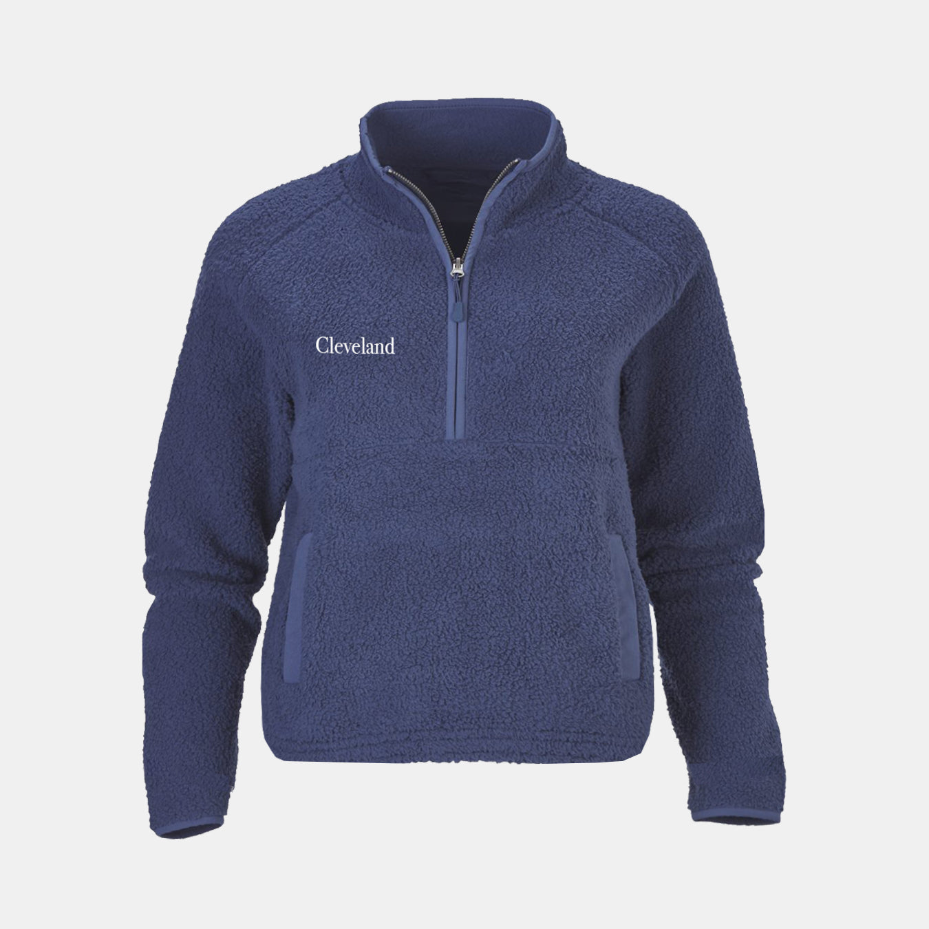 Essential Cleveland Sherpa Pullover - Navy