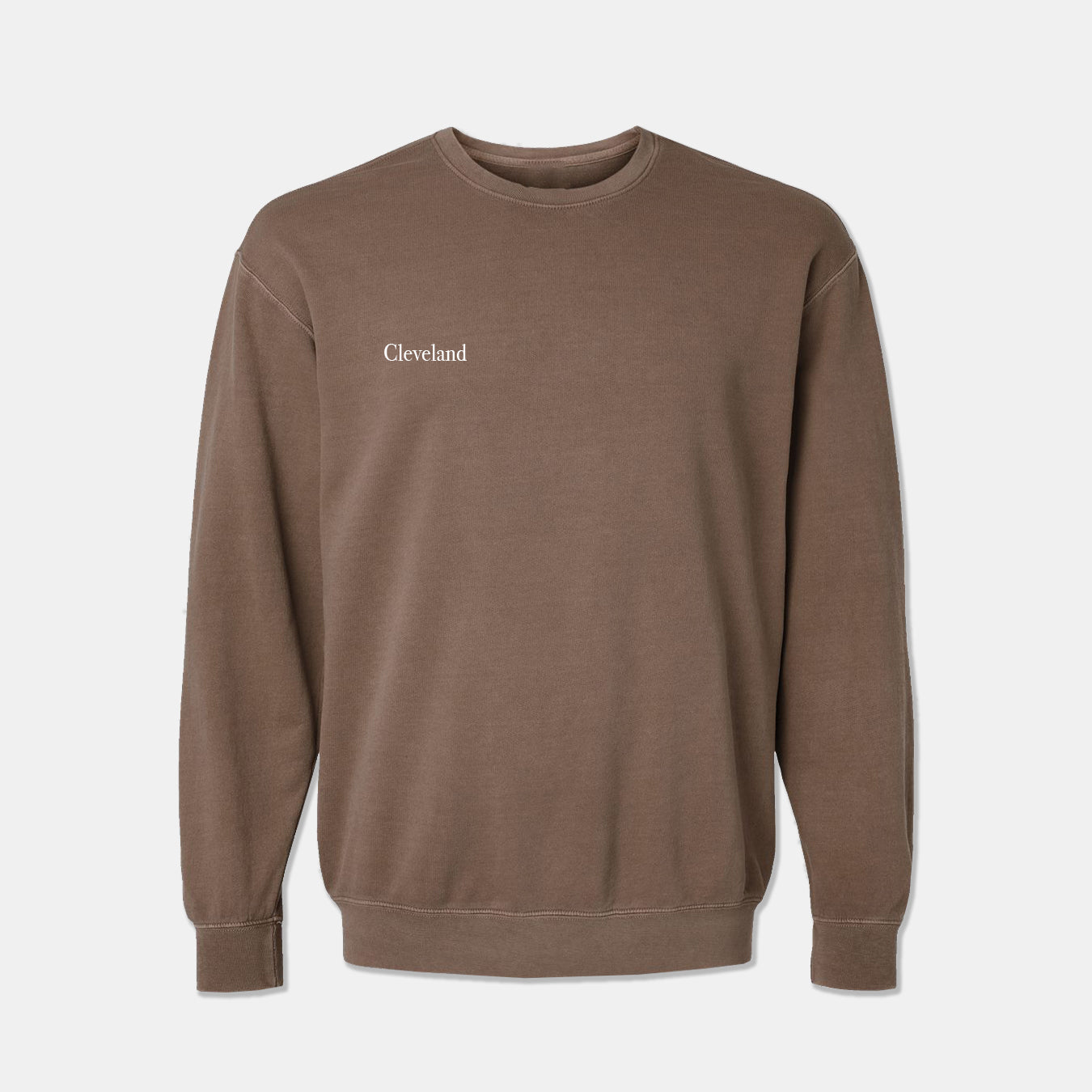 Essential Cleveland 2.0 Crewneck Sweatshirt - Espresso