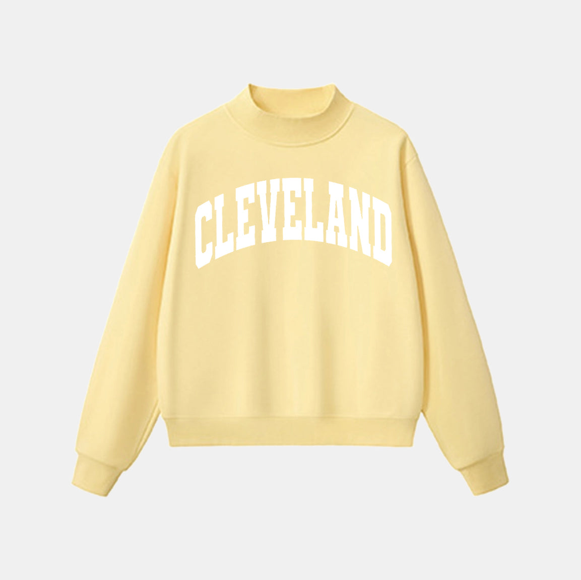 Cleveland Mockneck Sweatshirt – Emily Roggenburk
