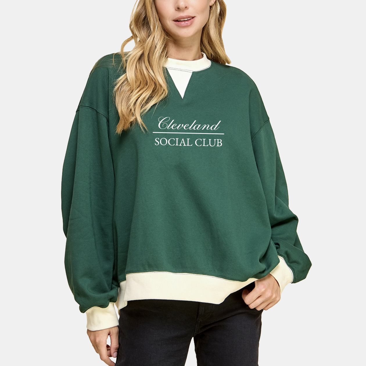 Cleveland Social Club Contrast Sweatshirt