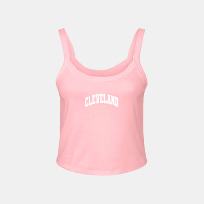 Cleveland Off Duty Tank - Strawberry Creme