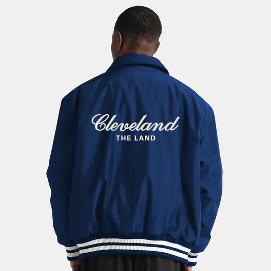 Cleveland Varsity Jacket - Navy