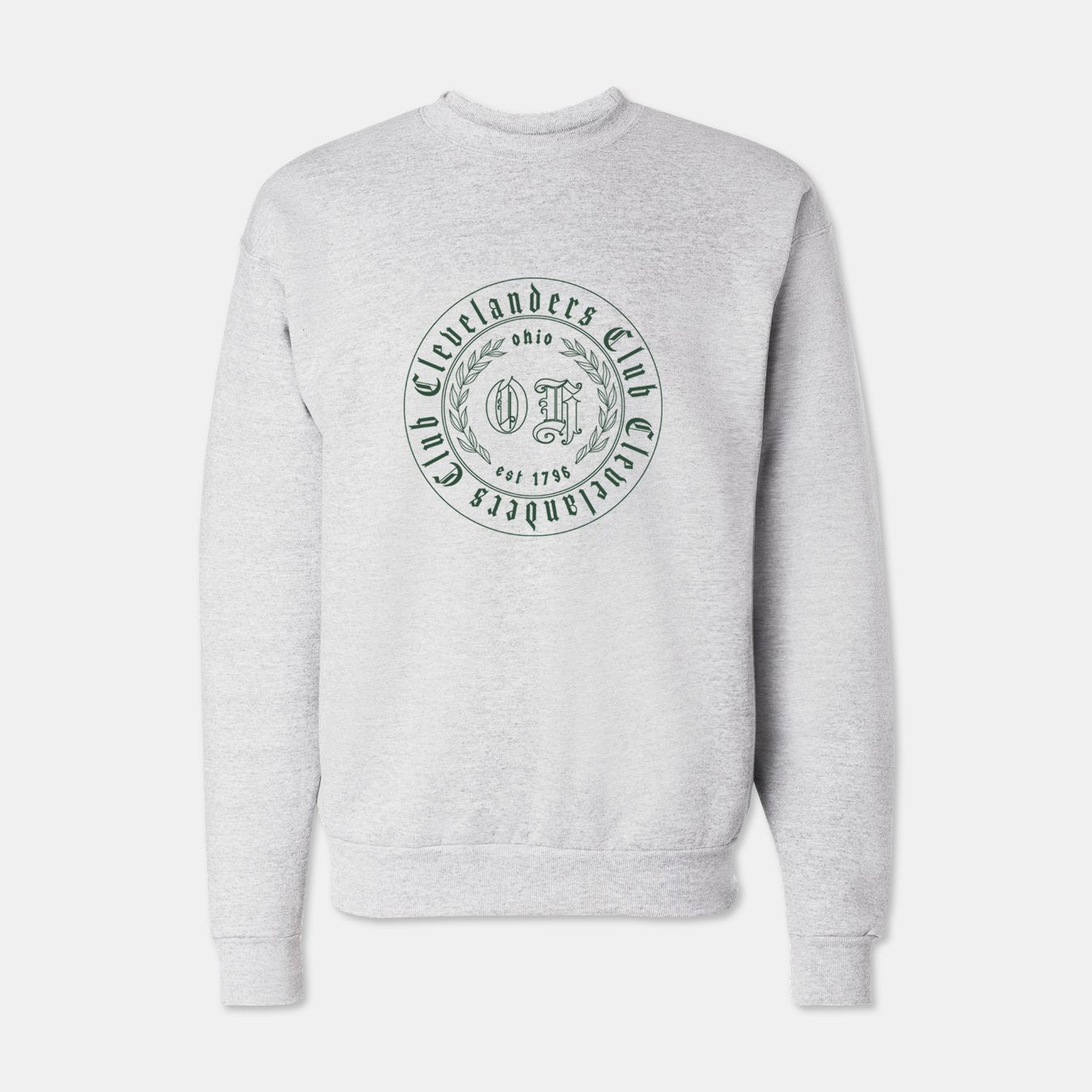 Clevelanders Club Crewneck - Ash