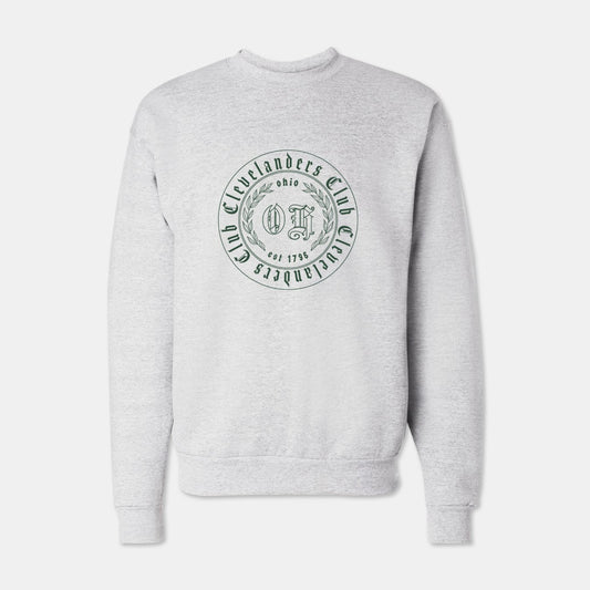 Clevelanders Club Crewneck - Ash