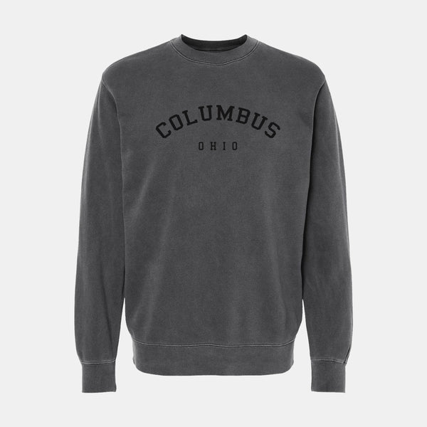 Sweatshirt Style College Américain Columbus Ohio - Sweat Retro Université, Confort Coupe Classique