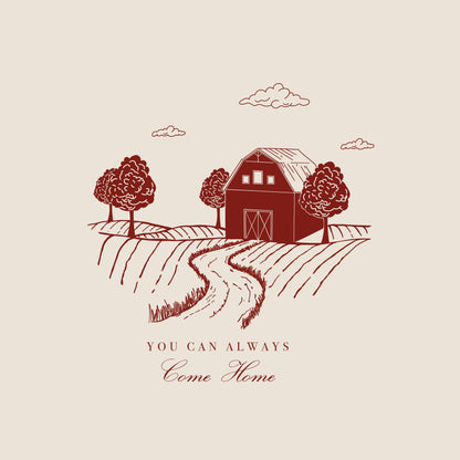 You Can Always Come Home Comfort T-shirt (Unisex)