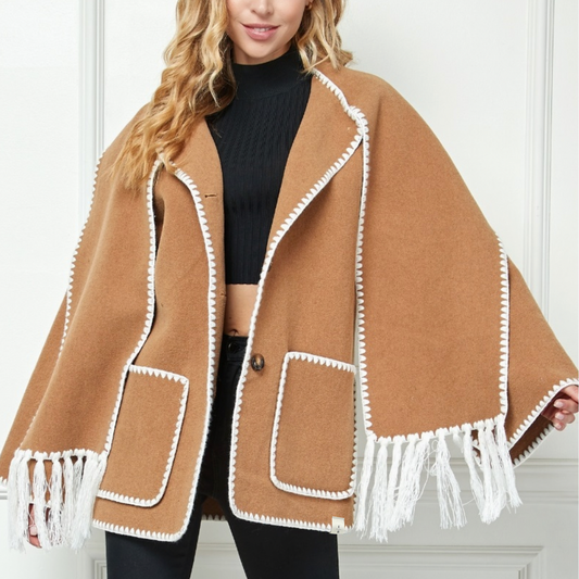 ER Relaxed Scarf Jacket