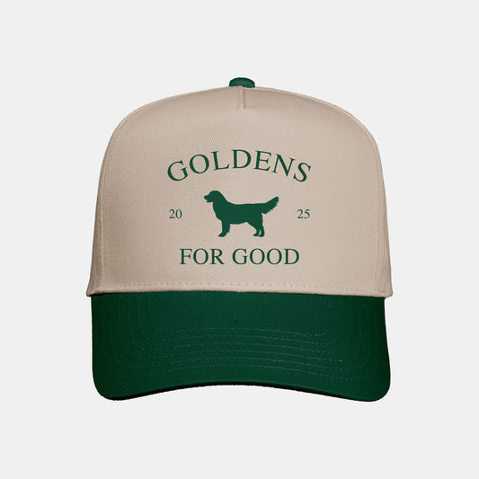 Goldens For Good Trucker Hat (Benefits GRIN Rescue)