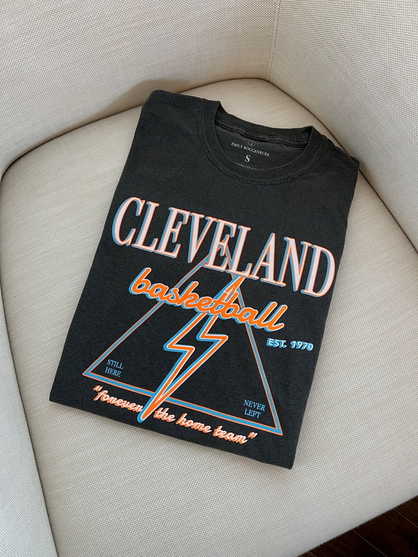 Forever The Home Team T-shirt - Charcoal