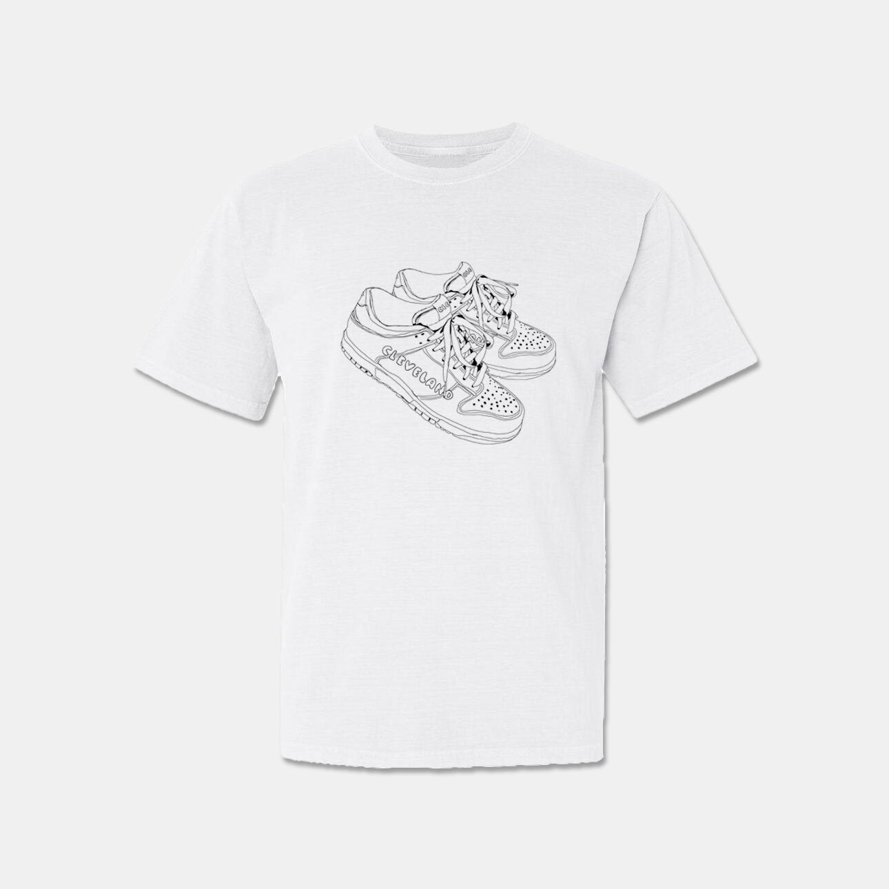 Cleveland Sneakers T-shirt - White