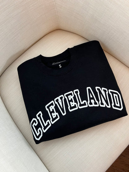 Cleveland College-Style Crewneck