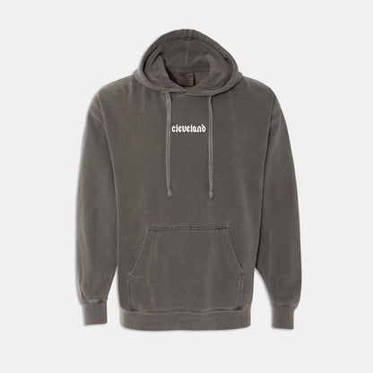 Cleveland Gothic Hoodie - Dark Gray